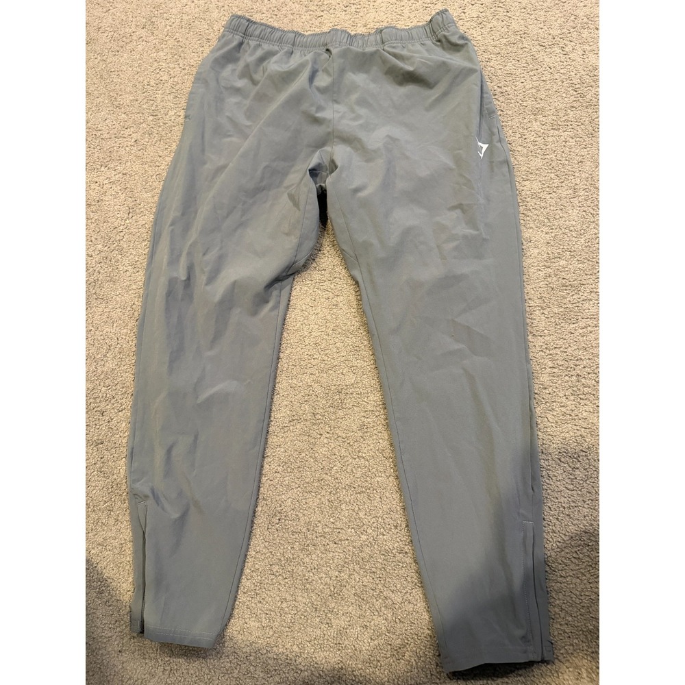 Gymshark Men's Long Pants Joggers Gray Men's Size Large‎